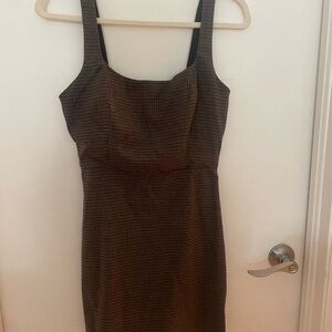 Elegant Brown Dress